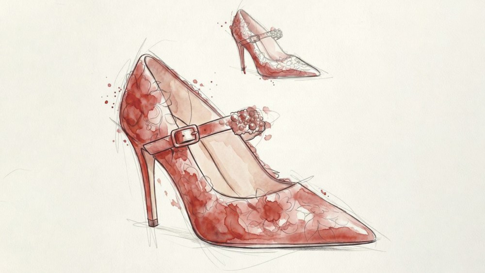 Bruno Magli Cynthia Rowley collaboration sketch