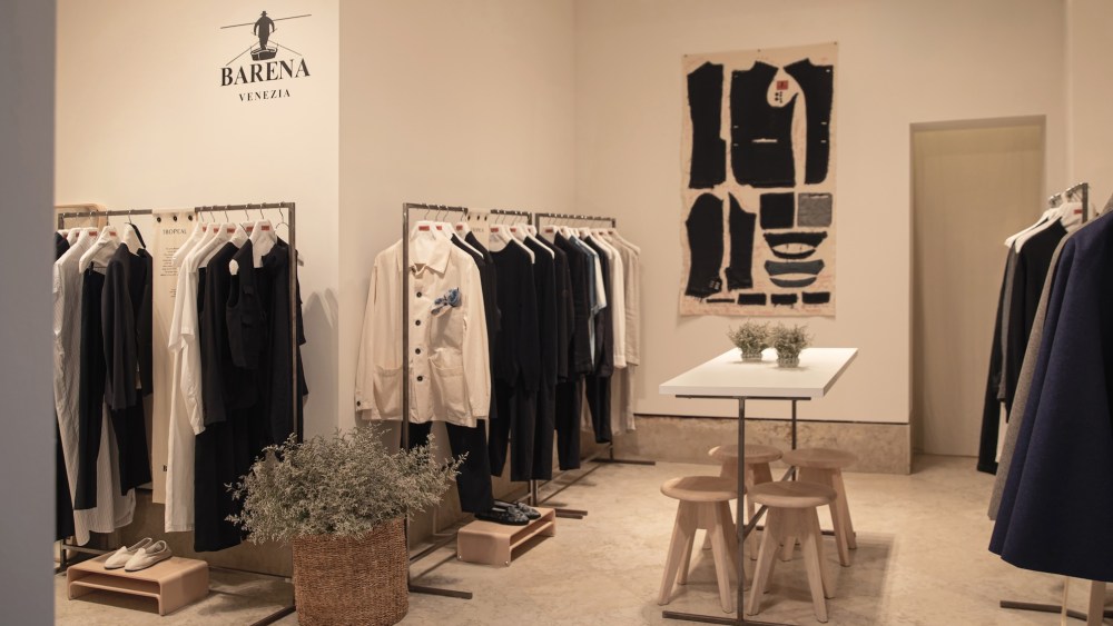 Barena Venezia's first flagship in Venice.
