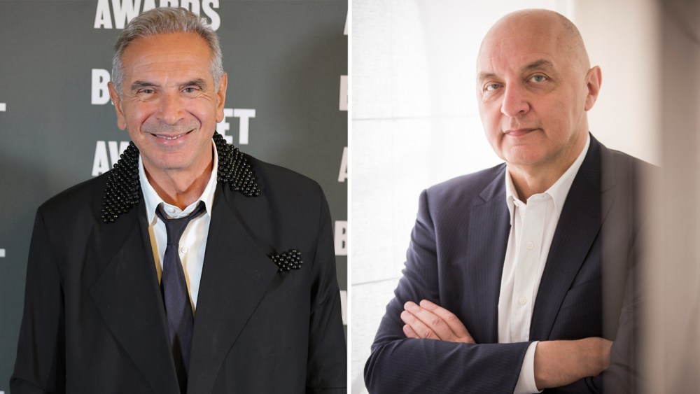 Carlo Capasa and Pascal Morand