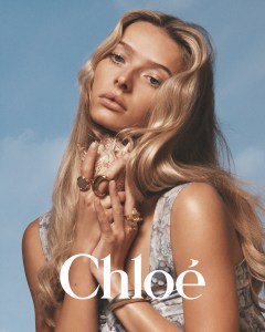 A look at Apple Martin in the  Chloé à la Plage 2026 Campaign.