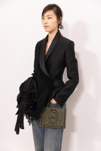 Backstage at the Dior fashion show as part of Paris Fashion Week Fall 2026 on March 1, 2026 in Paris, France.