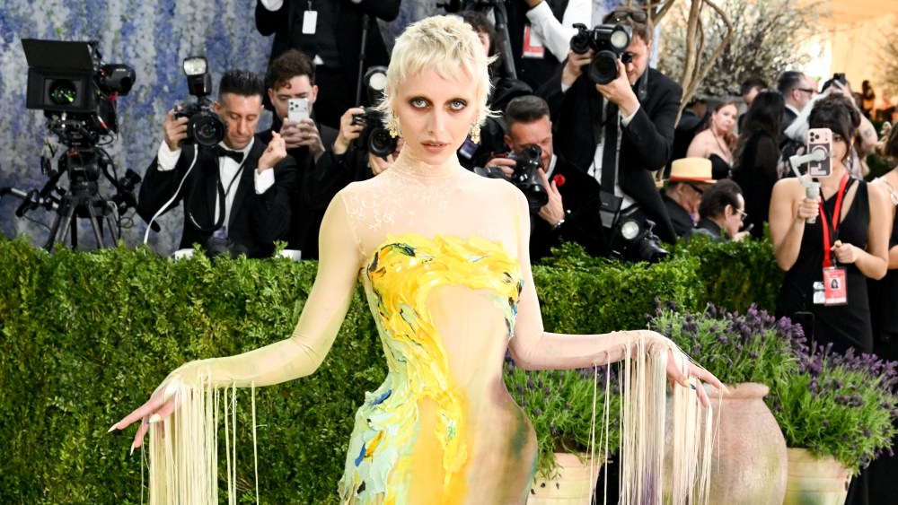 Emma Chamberlain at The 2026 Met Gala Celebrating "Costume Art" held at The Metropolitan Museum of Art on May 04, 2026 in New York, New York.