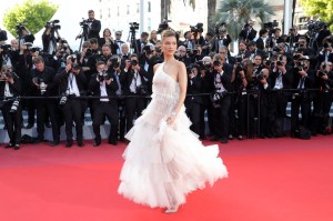 CANNES, FRANCE - MAY 16: Bella Hadid attends the screening of "Rocketman" during the 72nd annual Cannes Film Festival on May 16, 2019 in Cannes, France. (Photo by Vittorio Zunino Celotto/Getty Images)