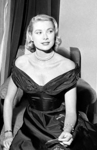 Hollywood actress Grace Kelly seen here during her interview with Daily Mirror reporter Donald Zec at the 1955 Cannes Film festival . 9th May 1955. (Photo by Bela Zola/Daily Mirror /Mirrorpix via Getty Images)