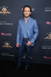 Lewis Pullman at the Amazon MGM Photocall during CinemaCon 2026, the official convention of Cinema United, at The Dolby Colosseum at Caesars Palace on April 15, 2026 in Las Vegas, Nevada. (Photo by Gilbert Flores/Variety via Getty Images)
