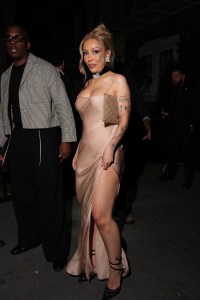 NEW YORK, NEW YORK - MAY 04: Doja Cat attends the Saint Laurent Met Gala after party at People's Bar on May 04, 2026 in New York City.  (Photo by Ilya S. Savenok/Getty Images for Saint Laurent)