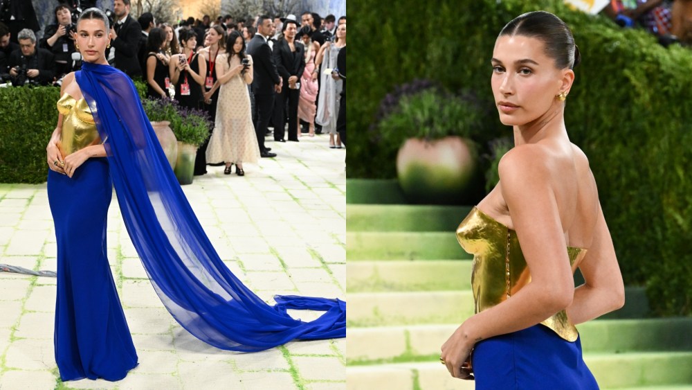 Hailey Bieber at The 2026 Met Gala Celebrating "Costume Art" held at The Metropolitan Museum of Art on May 4, 2026 in New York, New York.
