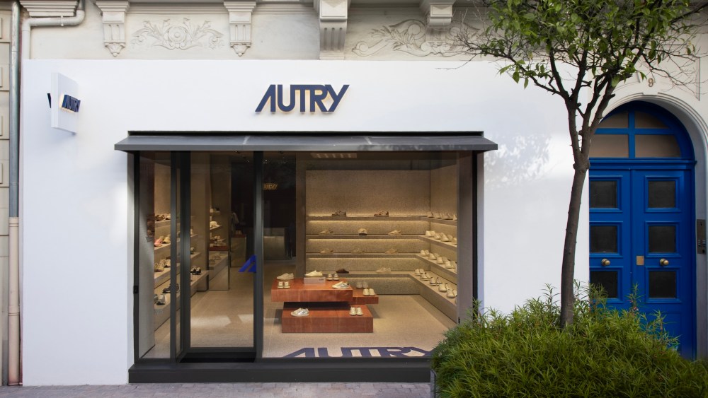 Inside the Autry flagship in Cannes.