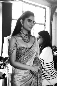 A look at Isha Ambani getting ready for the Met Gala 2026.