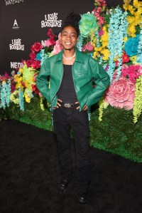RJ Cyler at the "I Love Boosters" Los Angeles Premiere held at DGA Theater on May 13, 2026 in Los Angeles, California.