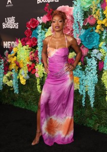 Keke Palmer at the "I Love Boosters" Los Angeles Premiere held at DGA Theater on May 13, 2026 in Los Angeles, California.