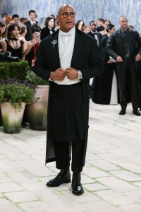 Dwayne Johnson at The 2026 Met Gala Celebrating "Costume Art" held at The Metropolitan Museum of Art on May 04, 2026 in New York, New York.