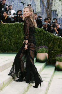 Kate Moss at The 2026 Met Gala Celebrating "Costume Art" held at The Metropolitan Museum of Art on May 04, 2026 in New York, New York.