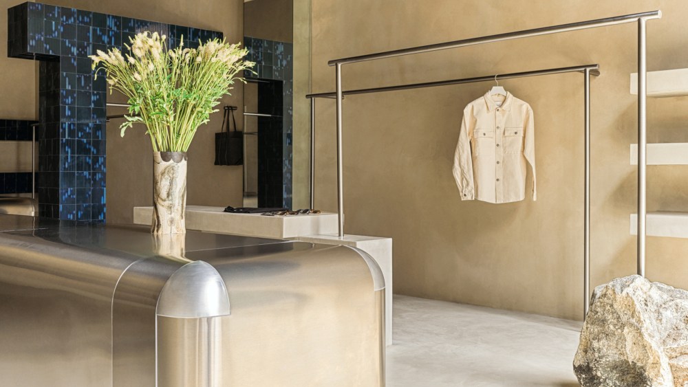 Inside the NN.07 flagship store in New York City.