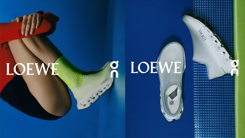 Loewe, On, LightSpray, Cloudmonster, collaboration, sneakers, footwear, shoes