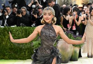 Sabrina Carpenter at The 2026 Met Gala Celebrating "Costume Art" held at The Metropolitan Museum of Art on May 04, 2026 in New York, New York.
