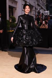 HoYeon Jung at The Carlyle: 2026 Met Gala Departures held at The Carlyle on May 04, 2026 in New York, New York.