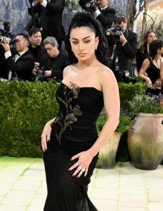Charli xcx at The 2026 Met Gala Celebrating "Costume Art" held at The Metropolitan Museum of Art on May 04, 2026 in New York, New York.