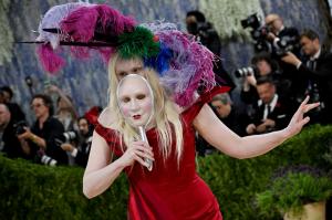 Gwendoline Christie at The 2026 Met Gala Celebrating "Costume Art" held at The Metropolitan Museum of Art on May 04, 2026 in New York, New York.