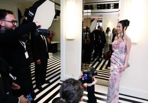 Jisoo at The Mark Hotel before the 2026 Met Gala: "Costume Art" on May 4, 2026 in New York, New York.