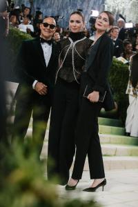 Stanley Tucci, Emily Blunt and Felicity Blunt at The 2026 Met Gala Celebrating "Costume Art" held at The Metropolitan Museum of Art on May 04, 2026 in New York, New York.