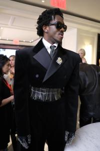 Wisdom Kaye at The Mark Hotel before the 2026 Met Gala: "Costume Art" on May 4, 2026 in New York, New York.