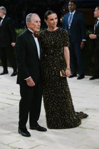 Michael Bloomberg and Georgina Bloomberg at The 2026 Met Gala Celebrating "Costume Art" held at The Metropolitan Museum of Art on May 04, 2026 in New York, New York.