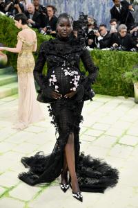 Adut Akech at The 2026 Met Gala Celebrating "Costume Art" held at The Metropolitan Museum of Art on May 04, 2026 in New York, New York.