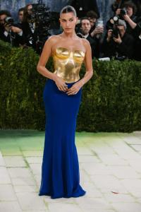 Hailey Bieber at The 2026 Met Gala Celebrating "Costume Art" held at The Metropolitan Museum of Art on May 04, 2026 in New York, New York.