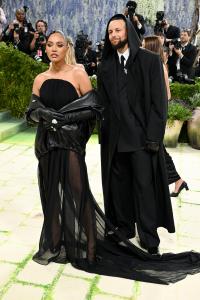Ayesha Curry and Stephen Curry at The 2026 Met Gala Celebrating "Costume Art" held at The Metropolitan Museum of Art on May 04, 2026 in New York, New York.
