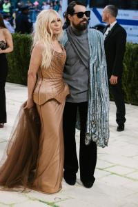 Donatella Versace and Alessandro Michele at The 2026 Met Gala Celebrating "Costume Art" held at The Metropolitan Museum of Art on May 04, 2026 in New York, New York.