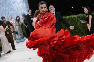 Imaan Hammam at The 2026 Met Gala Celebrating "Costume Art" held at The Metropolitan Museum of Art on May 04, 2026 in New York, New York.