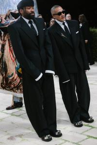 Maxwell Osborne and Dao-Yi Chow at The 2026 Met Gala Celebrating "Costume Art" held at The Metropolitan Museum of Art on May 04, 2026 in New York, New York.