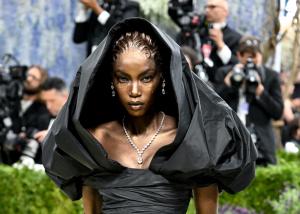 Anok Yai at The 2026 Met Gala Celebrating "Costume Art" held at The Metropolitan Museum of Art on May 04, 2026 in New York, New York.