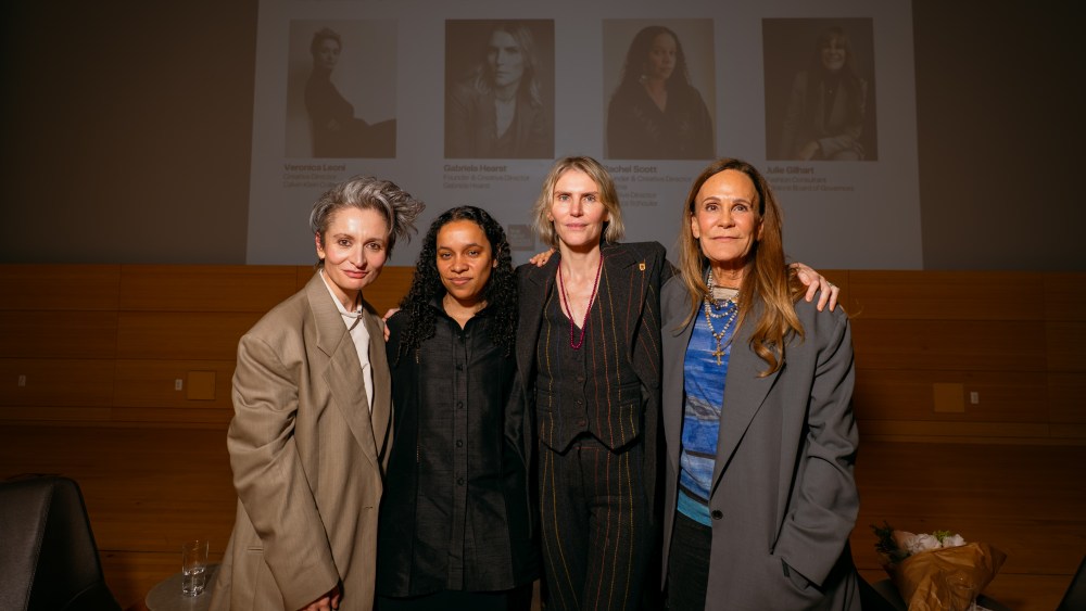 Veronica Leoni, Rachel Scott, Gabriela Hearst and Julie Gilhart