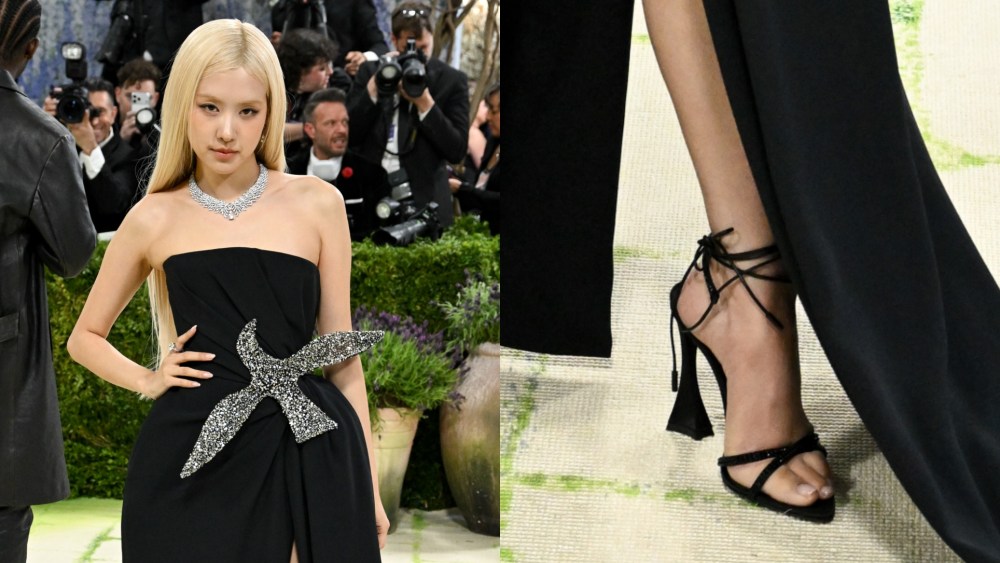 Rosé at The 2026 Met Gala Celebrating "Costume Art" held at The Metropolitan Museum of Art on May 4, 2026 in New York, New York.