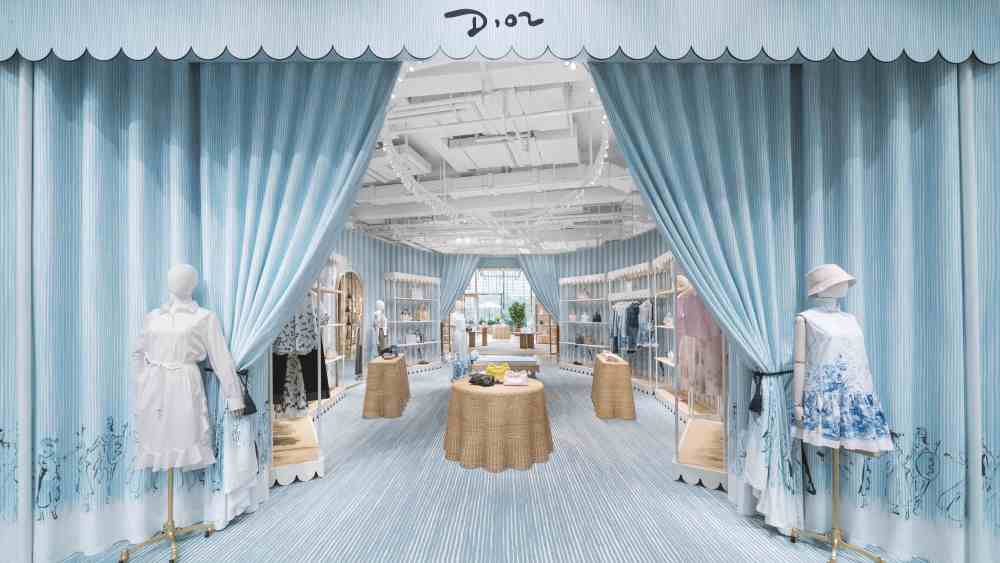 The Dioriviera presentation at the Dior Sanya Swire boutique on China's Hainan Island