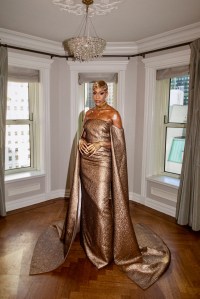 A look at A’ja Wilson getting ready for the Met Gala 2026 with Prabal Gurung.