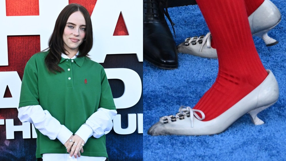 Billie Eilish was decked out in Prada at the premiere of her concert film 'Hit Me Hard And Soft: The Tour (Live in 3D).'