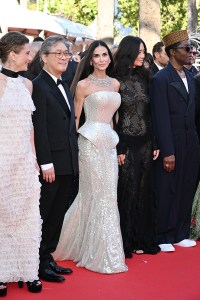 Laura Wandel, Park Chan-wook, Demi Moore, Chloé Zhao and Isaach de Bankolé at the premiere of 'La Venus Electrique' at the 79th Festival de Cannes held at Palais des Festivals on May 12, 2026 in Cannes, France.
