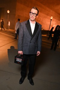 Macaulay Culkin at the Dior 2027 Cruise Collection Show held at LACMA on May 13, 2026 in Los Angeles, California.