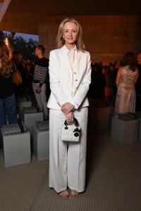 Delphine Arnault at the Dior 2027 Cruise Collection Show held at LACMA on May 13, 2026 in Los Angeles, California.