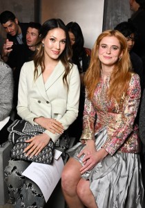 Eileen Gu and Alison Oliver at the Dior 2027 Cruise Collection Show held at LACMA on May 13, 2026 in Los Angeles, California.