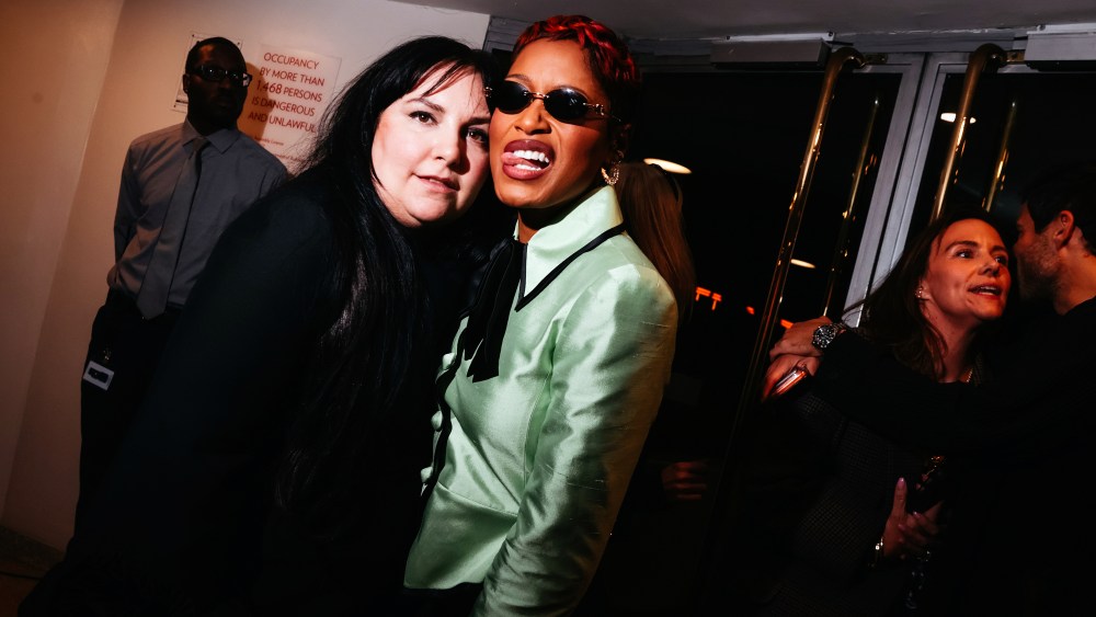 Lena Dunham and Keke Palmer