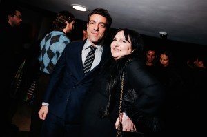 B. J. Novak and Lena Dunham