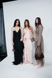 Backstage at the Dior Cruise 2027 ready-to-wear show.