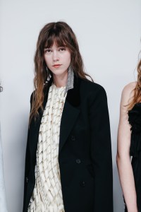 Backstage at the Dior Cruise 2027 ready-to-wear show.