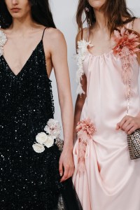 Backstage at the Dior Cruise 2027 ready-to-wear show.
