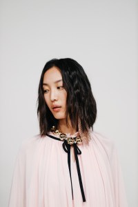 Backstage at the Dior Cruise 2027 ready-to-wear show.