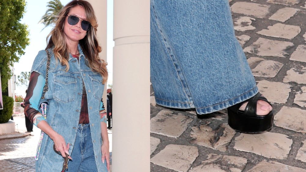 Heidi Klum at the 79th annual Cannes Film Festival.